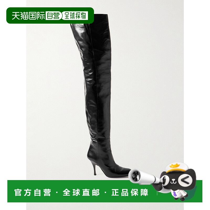 香港直邮KHAITE 女士 Colt 皮质过膝靴子 F1112943