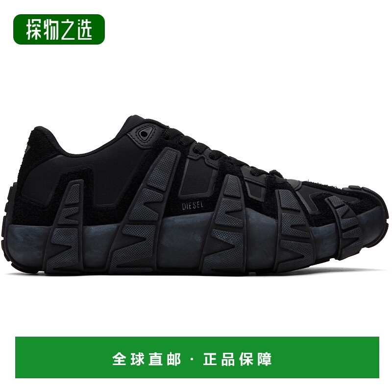 香港直邮Diesel 迪赛 男士 黑色 S-D-Griffe Low 运动鞋 Y03642P8