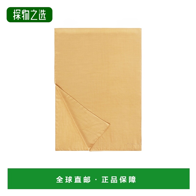 香港直邮Loro Piana 徽标羊毛羊绒围巾 FAO2648