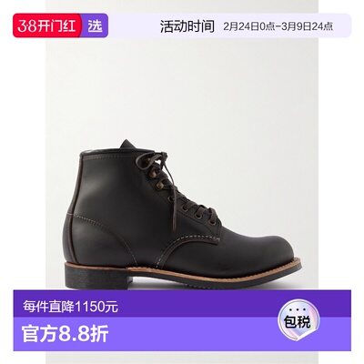 1h可退 香港直邮RED WING 红翼 男士 3345 Blacksmith 皮质靴子 3