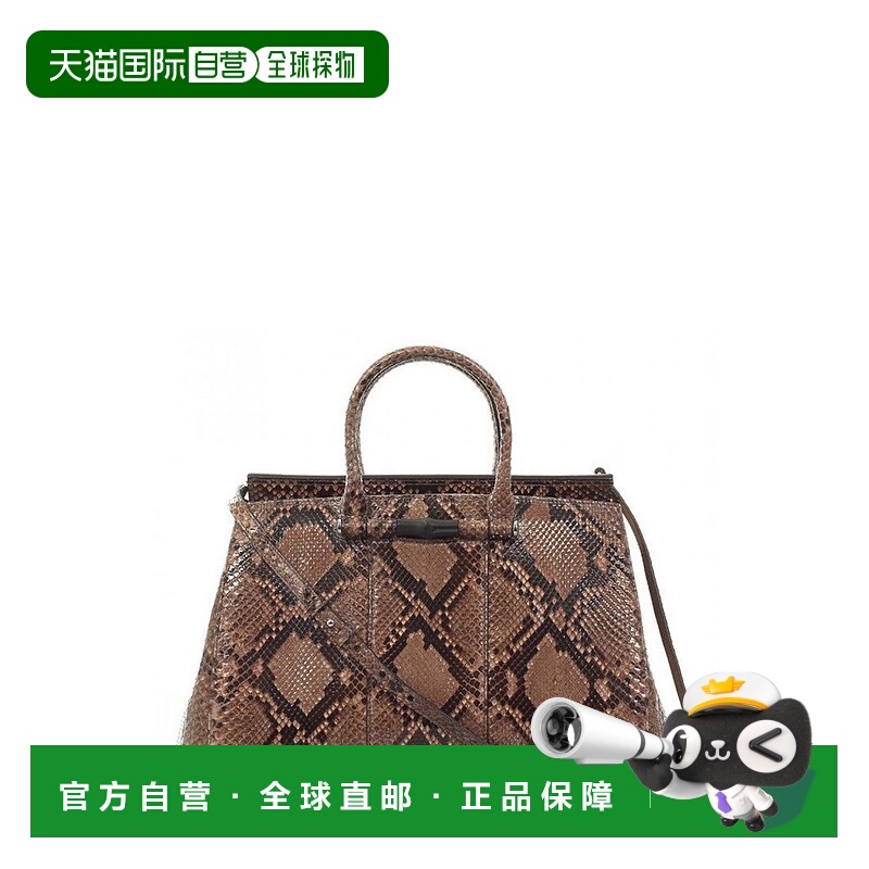 1h可退 香港直邮Gucci 古驰 女士 壓花竹子手提包 370815E5C0N