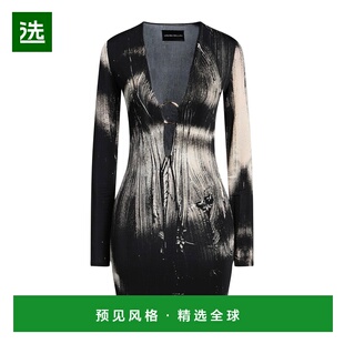 1h可退 香港直邮Louisa Ballou 女士 短款连衣裙 black黑色 舒适