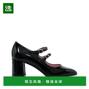 香港直邮Carel 女士 巴黎鞋跟黑色高跟鞋 ALICE285888玛丽珍鞋