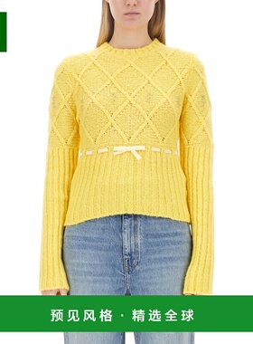 1h可退 香港直邮CORMIO 女士 羊毛毛线衫 OMA5YE yellow黄色 舒适