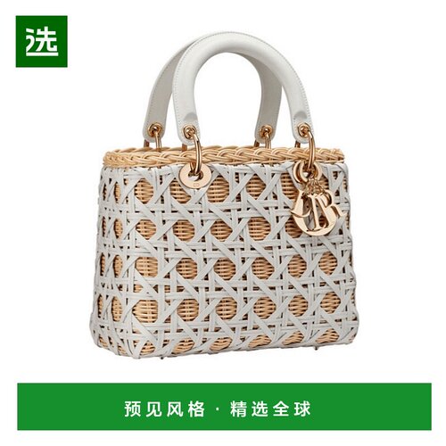 香港直邮Dior 中号 Lady Dior手提包 M0565ODIA