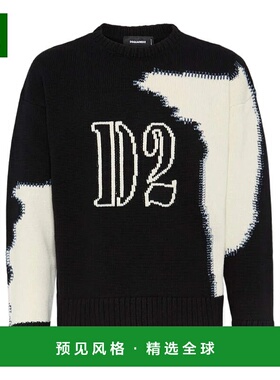 香港直邮Dsquared2 Fake Stitch D2 针织毛衣 S74HA1556D13134