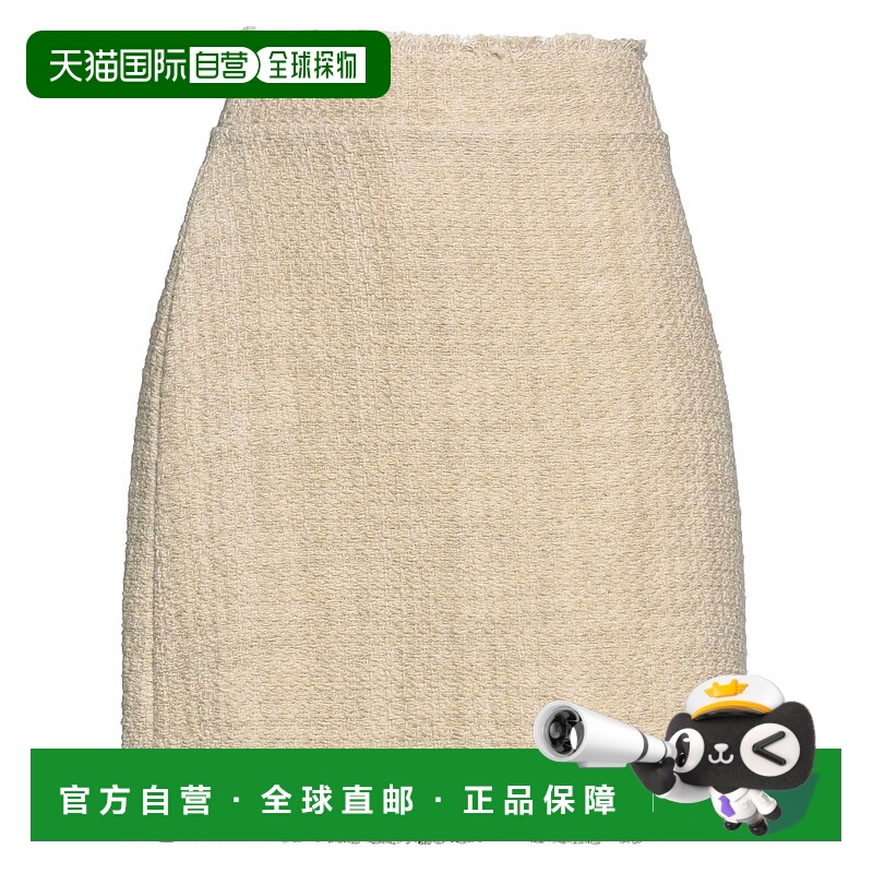 1h可退 香港直邮Pinko 品高 女士 迷你半身裙 beige米色 舒适时尚