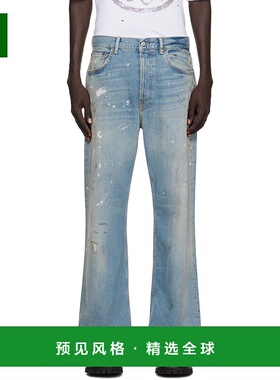 香港直邮Acne Studios 艾克妮 男士 蓝色 Regular Fit 2021M 牛仔