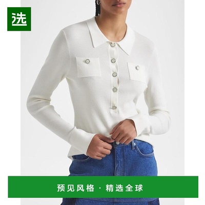 1h可退 【美国直邮】derek lam 女士 上装T恤高档显瘦小众透气舒