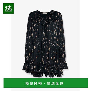 1h可退 香港直邮Chloe 蔻依 女士 长袖迷你连衣裙 CH25ARO26481