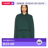 香港直邮beyond 奢华抓绒短款 yoga 1h可退 女士 Happiness 连帽衫