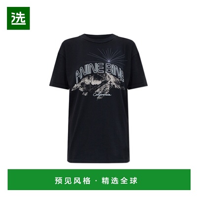 香港直邮Anine Bing 女士T恤 A0811850VTG30VINTAGEBLACK