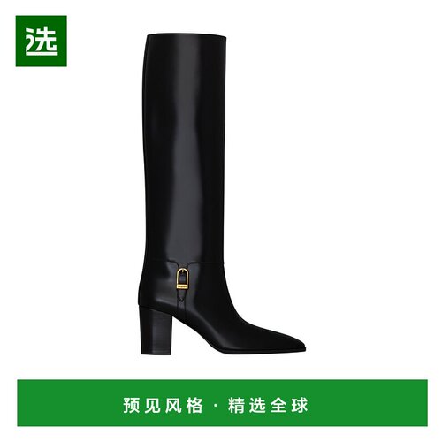 香港直邮Saint Laurent 方头长筒靴 818207AAEHR