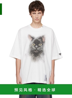 1h可退 香港直邮Maison Mihara Yasuhiro 三原康裕 男士 白色 Cat