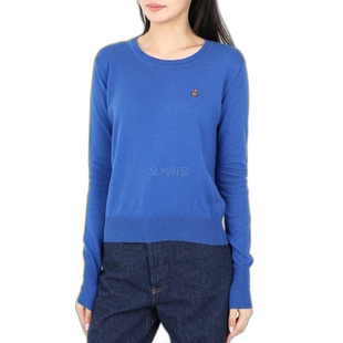 韩国直邮Vivienne Westwood 东亚系列 圆领针织跳线 1803002S Y00