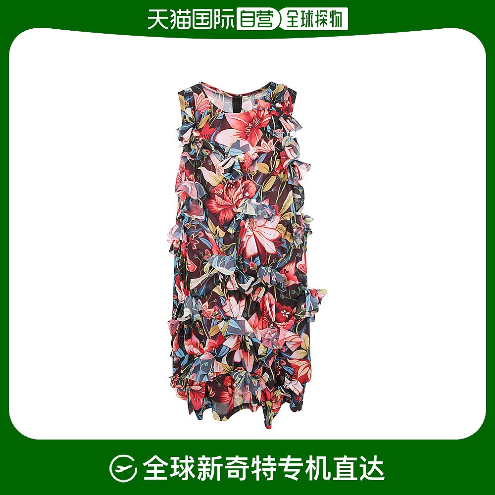 香港直邮Comme Des Garcons花卉印花连衣裙 GMB007S24