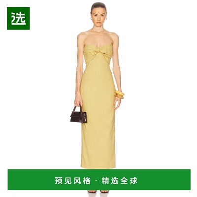 1h可退 香港直邮TOVE 女士 Rahel 连衣裙 TVD124LSN beige米色 舒