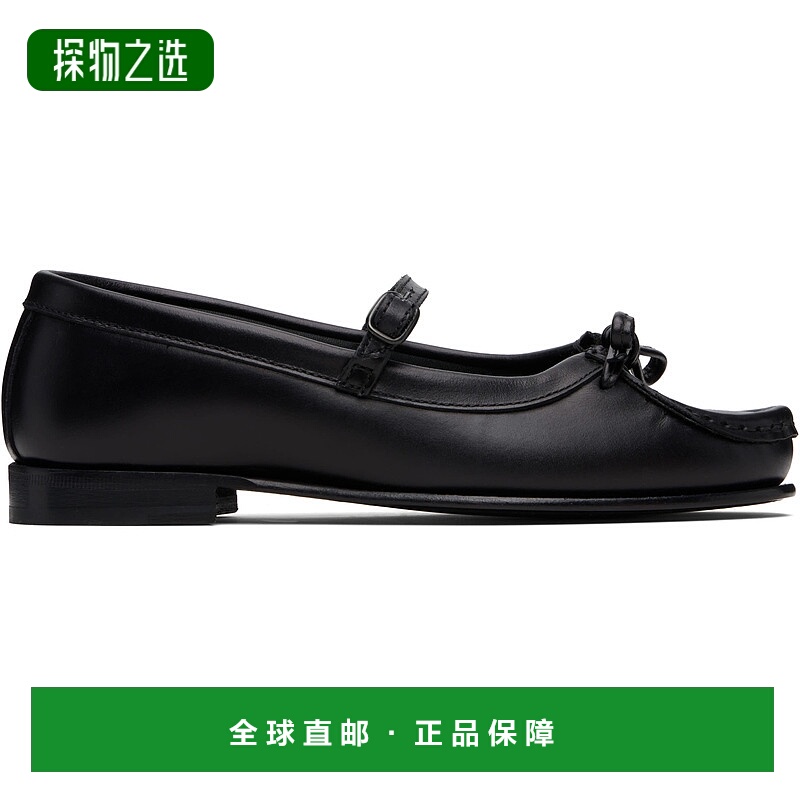 香港直邮Hereu 女士 黑色 Roses 玛丽珍鞋 ROSEWF