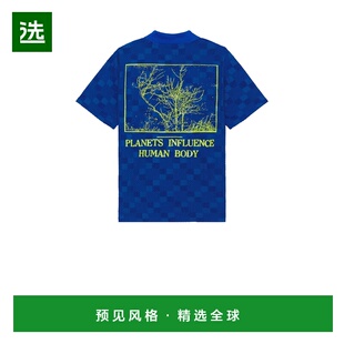 1h可退 香港直邮Pleasures 男士 Planets Polo衫 P25SU014BLUE