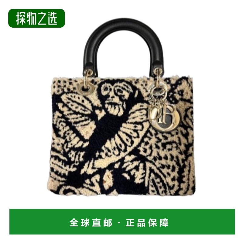 香港直邮Dior 刺绣图案手提包 M0565OPAO