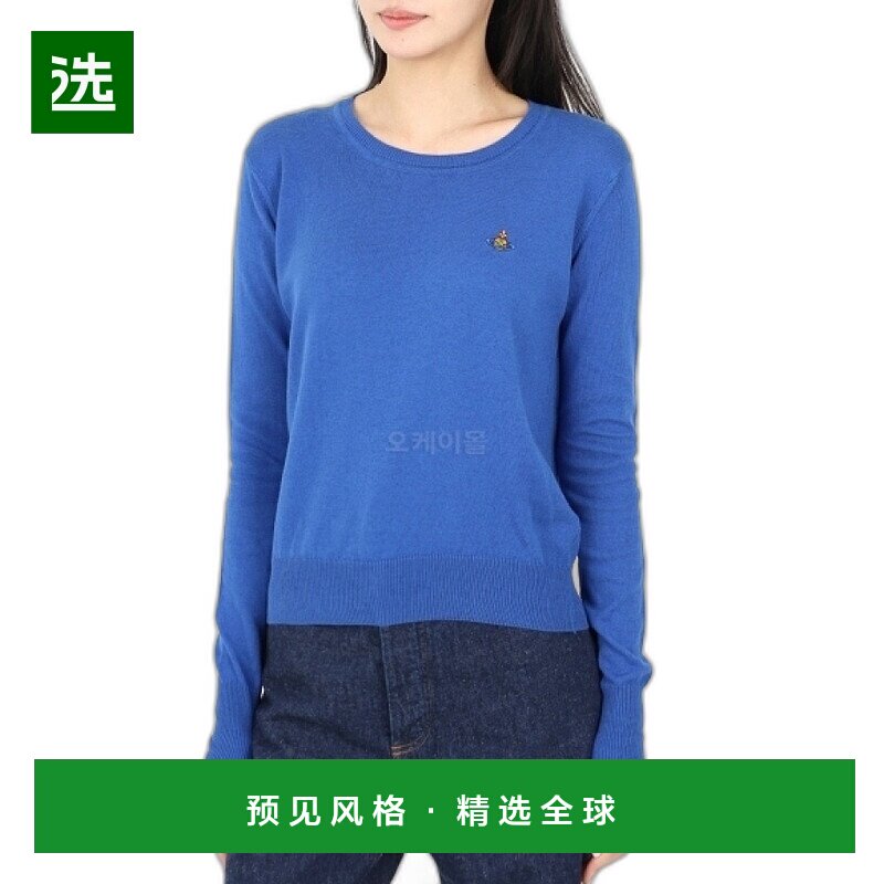 韩国直邮Vivienne Westwood 东亚系列 圆领针织跳线 1803002S Y00