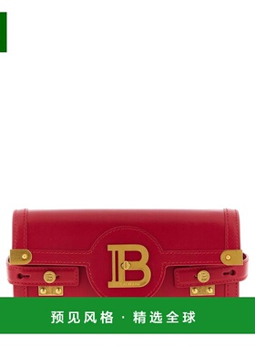 香港直邮BALMAIN 女士手提包 GN1LE596LSLX4CJ SS2026 红色 B-Buz