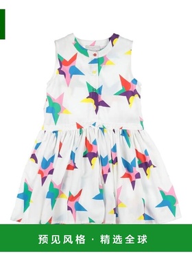 1h可退 【美国直邮】STELLA McCARTNEY KIDS 女童连衣裙 100 莱赛