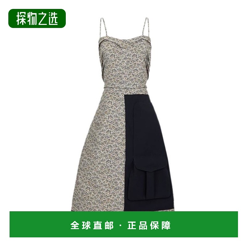 香港直邮Maison Margiela 拼接连衣裙 S51CU0265S54296