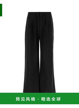 1h可退 香港直邮Entire Studios 女士 黑色弹力棉质裤子 ES2546BW