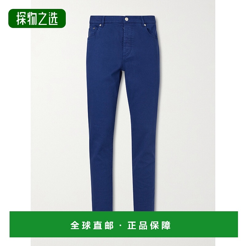 香港直邮Brunello Cucinelli 布内罗·古奇拉利 男士 修身直筒Log