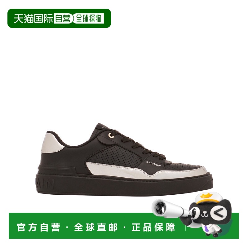 香港直邮Balmain 圆头低帮休闲鞋 FM1VI349LCFS