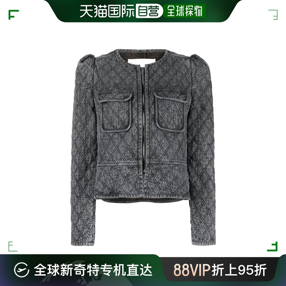 香港直邮Isabel Marant Etoile 长袖拉链休闲夹克 VE0126FAA3H05E 女装/女士精品 短外套 原图主图