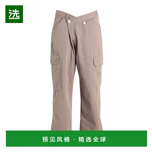 1h可退 香港直邮Topshop 女士 休闲长裤 brown棕色 舒适时尚