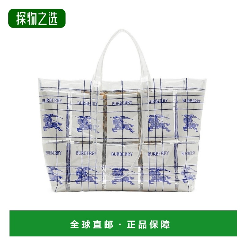 香港直邮Burberry EKD 标签手提包 80796391新款博柏利