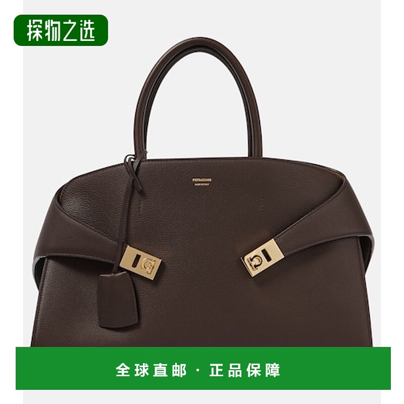 1h可退 香港直邮Salvatore Ferragamo 菲拉格慕 女士 Hug 中号皮