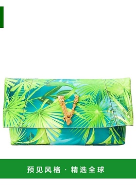 香港直邮Versace 花纹翻盖手拿包 DBSH486D4VSTPKVEMT手提包