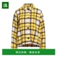 舒适时尚 1h可退 格纹衬衫 yellow黄色 香港直邮Msgm 女士