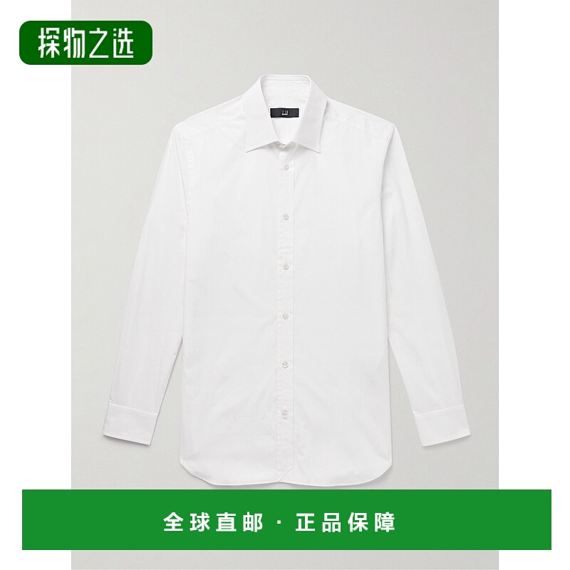 1h可退 香港直邮Dunhill 登喜路 男士 棉质府绸衬衫 DU25RF190K31