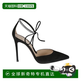系帶高跟鞋 G4011215RICBLK Rossi 香港直郵Gianvito