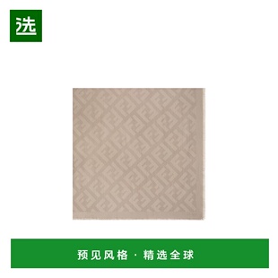 高级感正品 香港直邮Fendi 保暖 FXT069AQCM潮流时尚 大号方形披肩