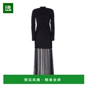 SET 女士连衣裙 252TT326200006 香港直邮TWIN AW2025 黑色