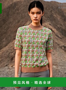 香港直邮Tory Burch 短袖针织衫 146090