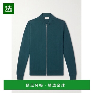 1h可退 香港直邮John Smedley 男士 16.Singular 美利奴羊毛拉链