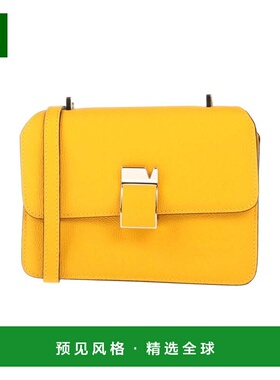 1h可退 香港直邮Valextra 女士 Bags 斜挎包 yellow黄色 舒适时尚