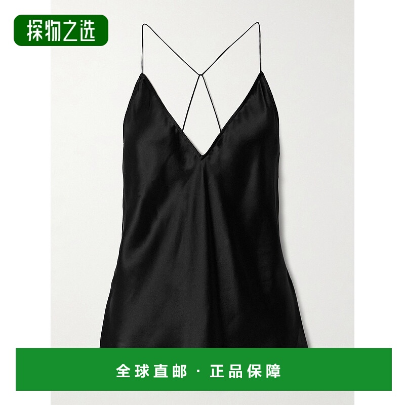香港直邮NILI LOTAN 女士 Emile 真丝缎吊带背心 13171W79BLK