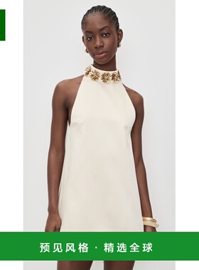 1h可退 香港直邮retrofete 女士 Giacinta 精饰连衣裙  舒适时尚