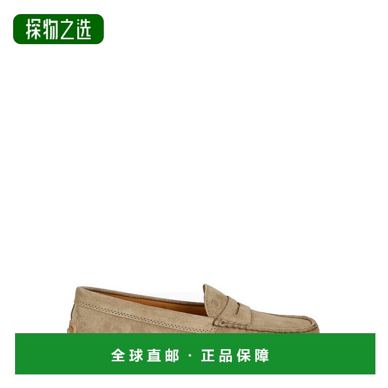 1h可退 香港直邮TOD'S 托德斯 女士 绒面乐福鞋 XXW10L00010RE0