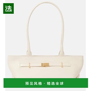 1h可退 香港直邮DeMellier 女士 New York 皮革肩包 white白色 舒