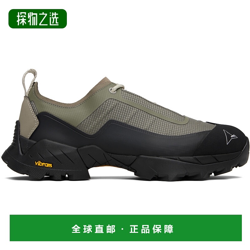 香港直邮Roa 男士 划痕 灰色 & 灰褐色 Katharina Light 运动鞋 N