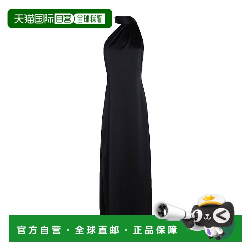 1h可退 香港直邮LOEWE 罗意威 女士 长款连衣裙 black黑色 舒适时